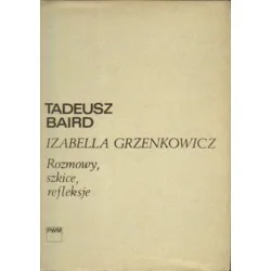 Niska cena ROZMOWY, SZKICE, REFLEKSJE Tadeusz Baird, Izabella Grzenkowicz