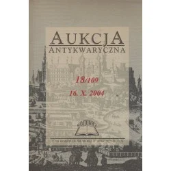 AUKCJA ANTYKWARYCZNA 18/109 16-10-2004 Ostatnie sztuki