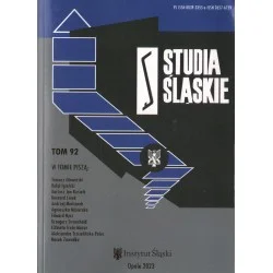 Hit sprzedaży STUDIA ŚLĄSKIE TOM 92