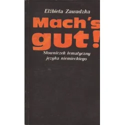 Niska cena MACH'S GUT! SŁOWNICZEK TEMATYCZNY JĘZYKA NIEMIECKIEGO