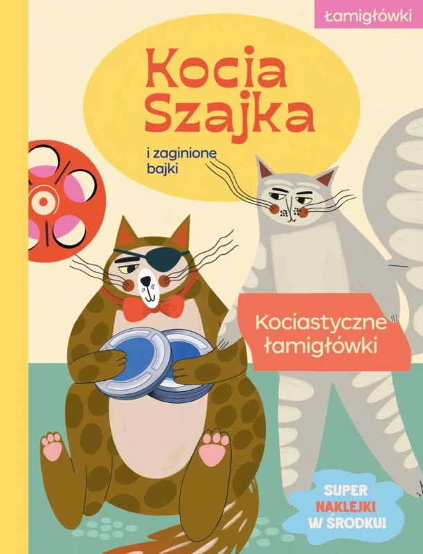 Bezpieczna płatność Kocia Szajka i zaginione bajki. Kociastyczne łamigłówkiAgata Romaniuk