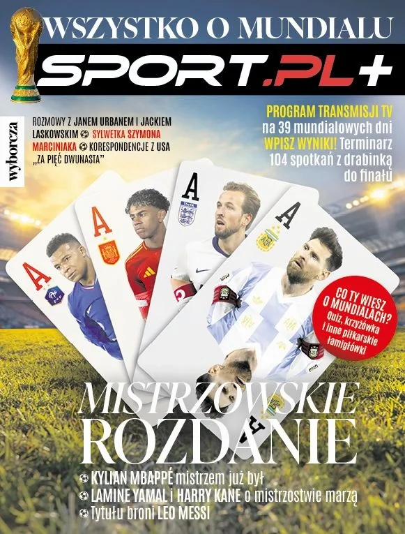 Super okazja Sport.pl+. Wszystko o mundialuGazeta Wyborcza Wydanie Specjalne nr 1/2026