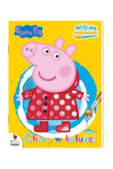 Bestseller Świnka Peppa Wodą malowane Chlup w kałużę Wodna kolorowanka
