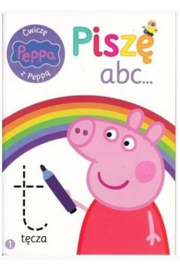Zniżka Świnka Peppa Piszę abc Nauka pisania liter