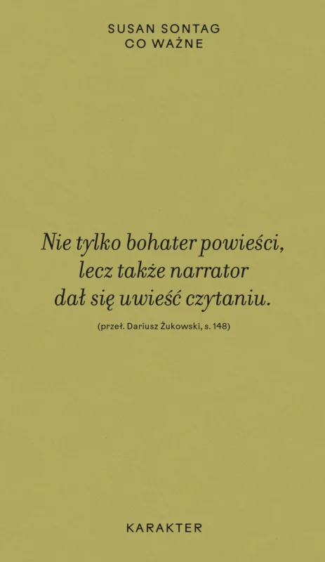 Co ważne Susan Sontag Taniej