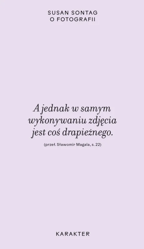 Hit sprzedaży O fotografii Susan Sontag