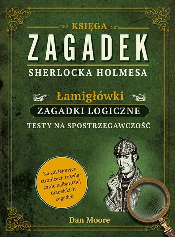 Księga zagadek Sherlocka Holmesa Dan Moore Darmowy zwrot