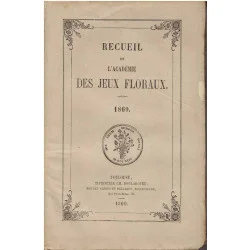 Bezpieczna płatność Recueil de L'Académie des Jeux floraux. 1869.