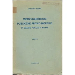 Taniej Międzynarodowe publiczne prawo morskie w czasie wojny i pokoju. Cz. 1