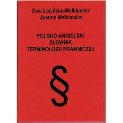 Polsko-angielski słownik terminologii prawniczej Tani