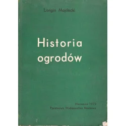 Obniżka ceny Historia ogrodów